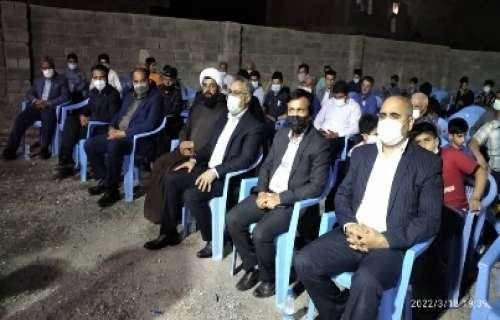 جشن میلاد امام زمان (عج) با حضور مدیرکل فرهنگ و ارشاد اسلامی جنوب کرمان برگزار  شد